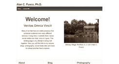 Desktop Screenshot of alanfusco.com